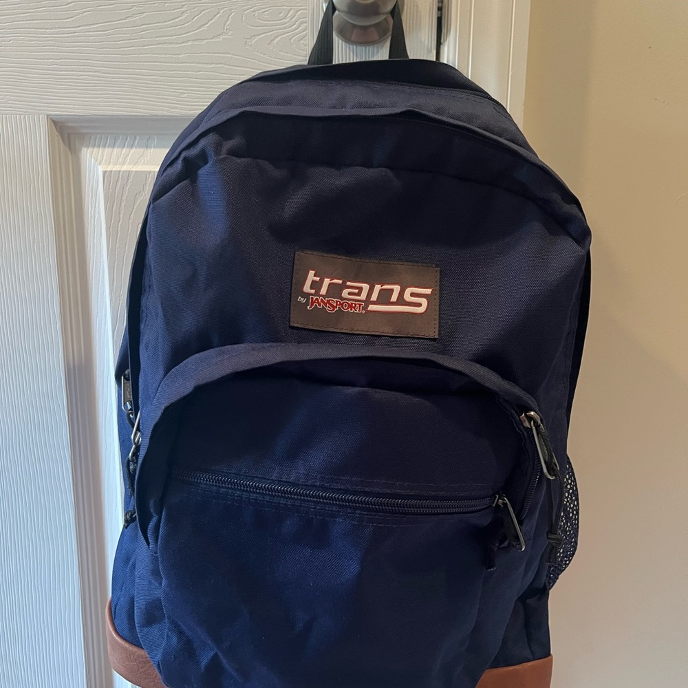 Jansport Trans Navy Blue Backpack
